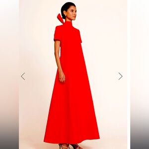 Staud Ilana dress in red, small